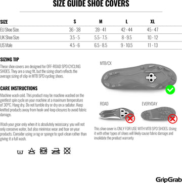 GripGrab Explorer Waterproof Gravel Shoe Covers - Simple Bike Store