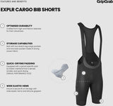GripGrab EXPLR Cargo Bib Shorts - Simple Bike Store