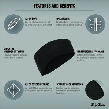 GripGrab Freedom Warp Knitted Seamless Beanie - Simple Bike Store