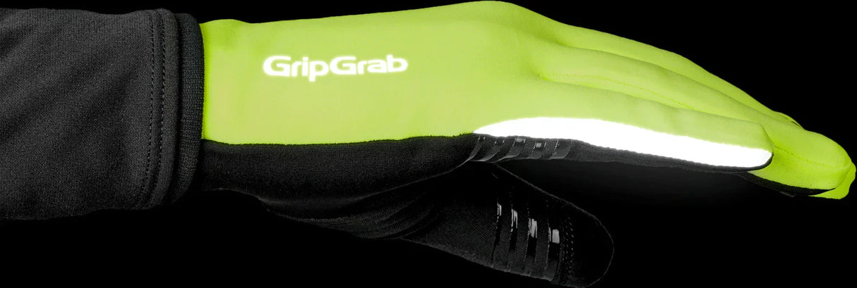 GripGrab Insulator 2 Hi-Vis Spring-Autumn Gloves - Simple Bike Store