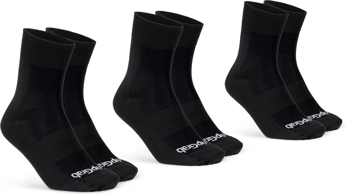 GripGrab Lightweight SL Regular Cut Summer Socks 3-Pack - Simple Bike Store