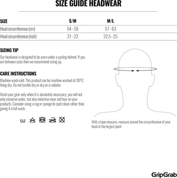 GripGrab Classic Cotton Cycling Cap - Simple Bike Store