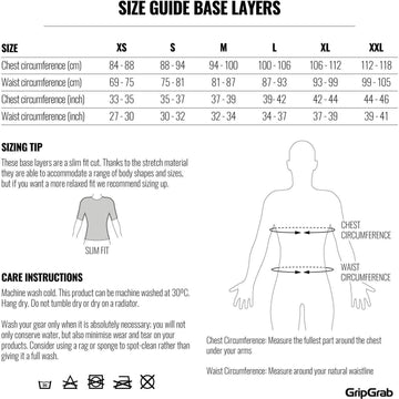 GripGrab Ride Thermal Long Sleeve Base Layer 3-Pack