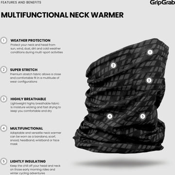 GripGrab Multifunctional Neck Warmer - Simple Bike Store