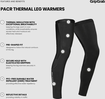 GripGrab PACR Thermal Leg Warmers - Simple Bike Store