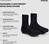 GripGrab RaceAero 2 Lightweight Road Shoe Covers - Simple Bike Store