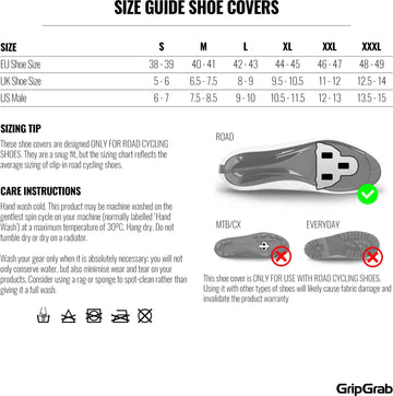 GripGrab AquaShield 2 Waterproof Road Shoe Covers - Simple Bike Store