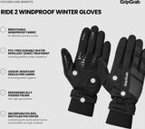 GripGrab Ride 2 Windproof Winter Gl - Simple Bike Store