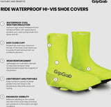 GripGrab Ride Hi-Vis Waterproof Road Shoe Covers - Simple Bike Store
