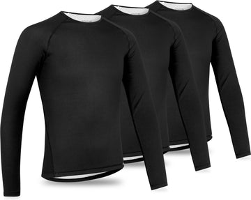 GripGrab Ride Thermal Long Sleeve Base Layer 3-Pack