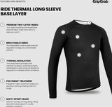 GripGrab Ride Thermal Long Sleeve Base Layer 3-Pack