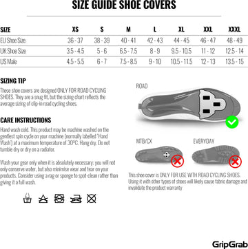 GripGrab Ride Hi-Vis Waterproof Road Shoe Covers - Simple Bike Store