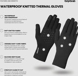 GripGrab Waterproof Knitted Winter Gloves - Simple Bike Store