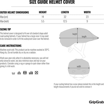 GripGrab Waterproof Helmet Cover - Simple Bike Store