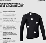 GripGrab WindBreaking Thermal Long Sleeve Base Layer