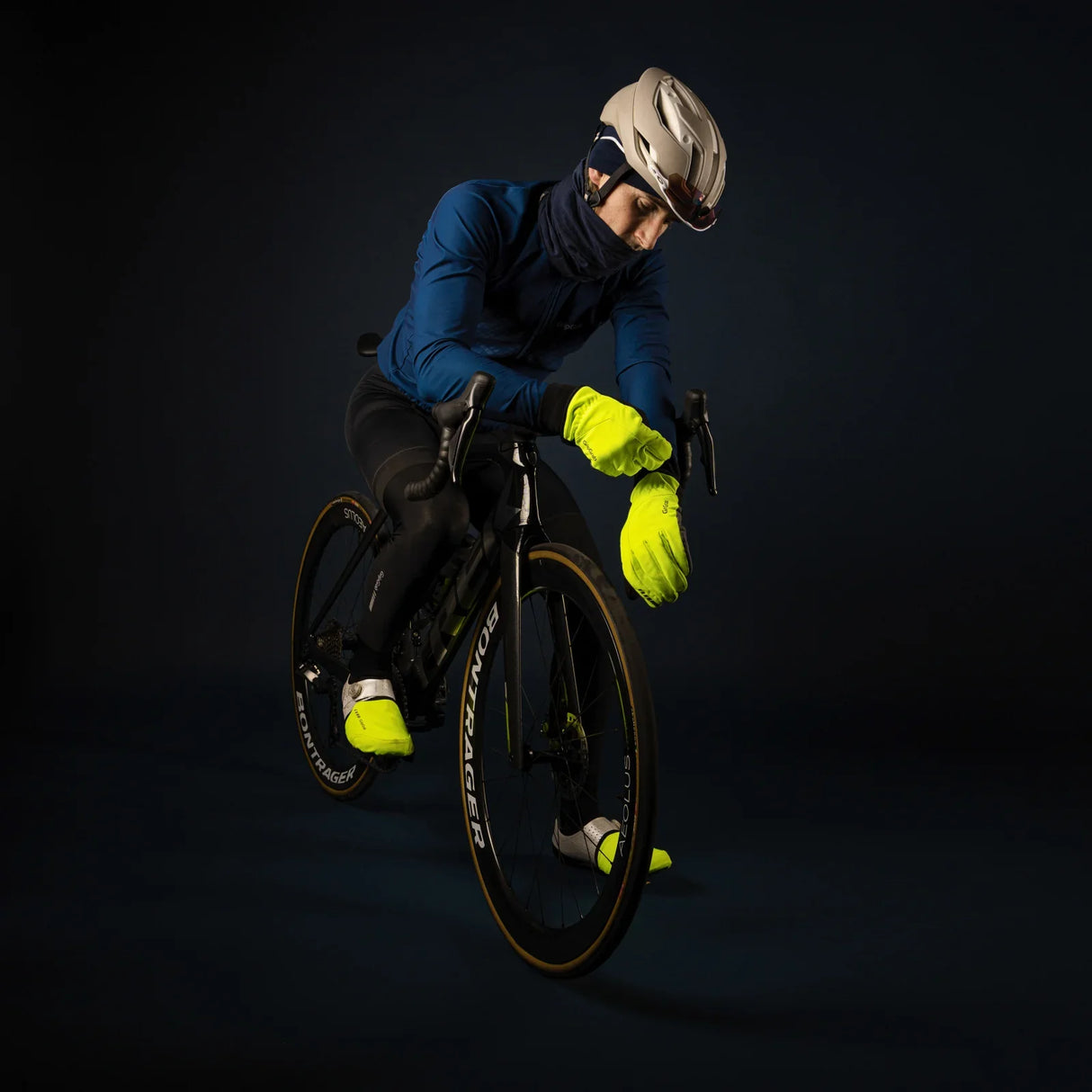 GripGrab Hi-Vis Windproof Road Toe Covers - Simple Bike Store