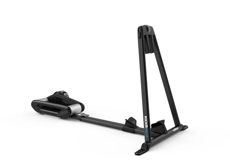 Wahoo KICKR ROLLR Bike Trainer + POWRLINK ZERO Single-Sided Power Pedals Bundle - Simple Bike Store