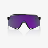 100% - S3 Polished Black HiPER® Polarized Lavender Mirror Lens
