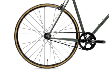 State Bicycles Co. Army Green - 4130 Core - Line - Simple Bike Store