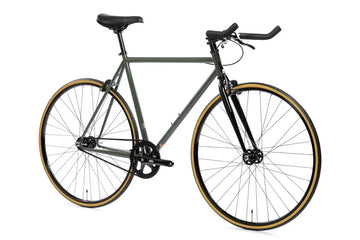 State Bicycles Co. Army Green - 4130 Core - Line - Simple Bike Store