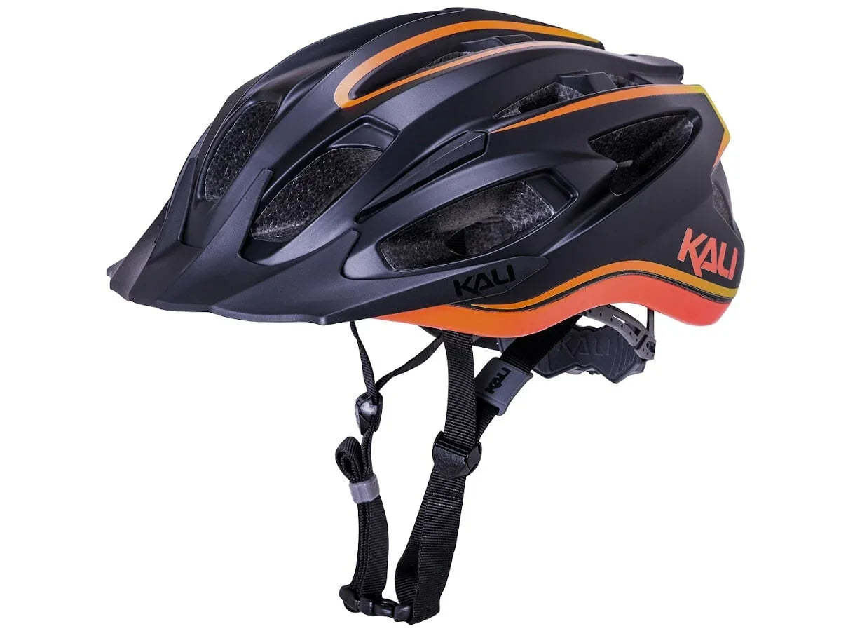 Kali Alchemy Helmet - Matt Black/Orange - S/M 54-58cm - Simple Bike Store