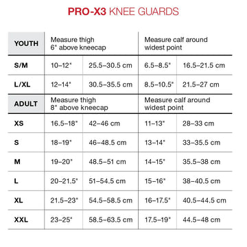 G-Form Youth Pro X3 Knee Guards - Simple Bike Store