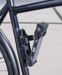 アクセサリー AUBS BORDO 6000K/90 SH ABUS Bordo 6000K - 90cm Folding Lock + Bracket SH Twinset - black