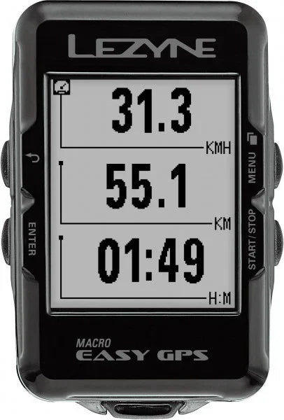 Lezyne Macro Easy GPS Computer - Simple Bike Store