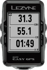 Lezyne Macro Easy GPS Computer - Simple Bike Store