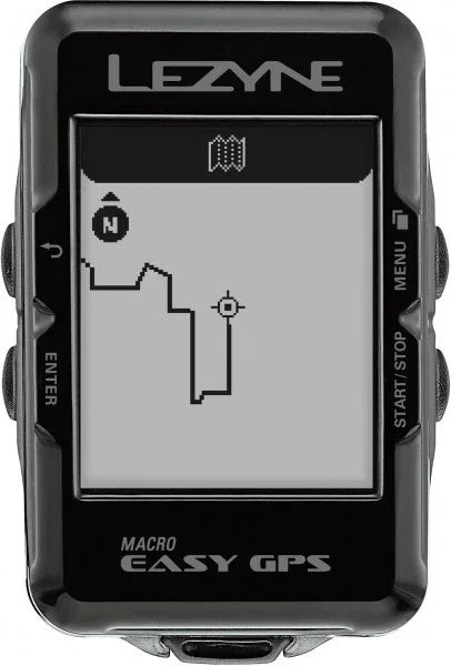 Lezyne Macro Easy GPS Computer - Simple Bike Store
