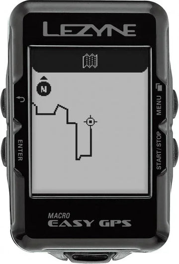 Lezyne Macro Easy GPS Computer - Simple Bike Store