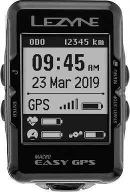 Lezyne Macro Easy GPS Computer - Simple Bike Store