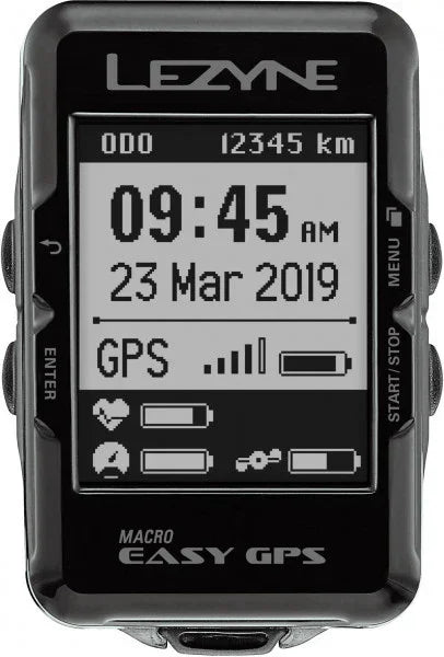Lezyne Macro Easy GPS Computer - Simple Bike Store