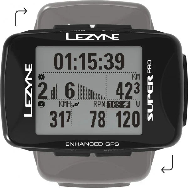 Lezyne Super Pro GPS Computer - Simple Bike Store