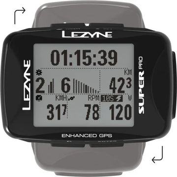 Lezyne Super Pro GPS Computer - Simple Bike Store