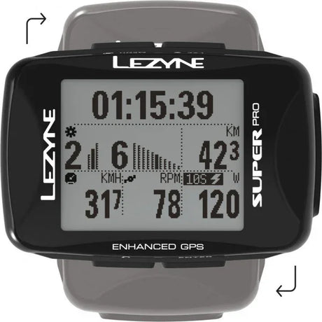 Lezyne Super Pro GPS Computer - Simple Bike Store