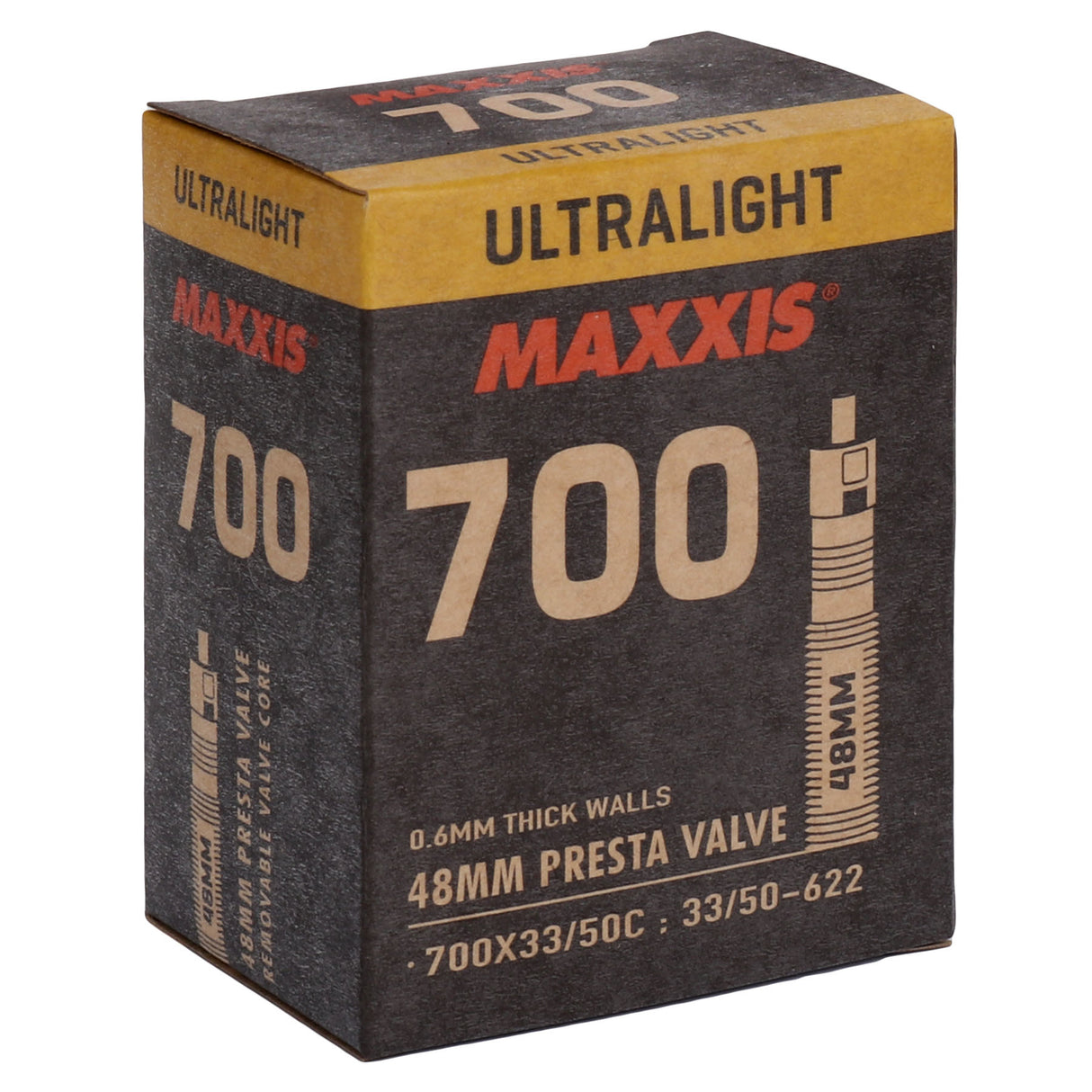 Maxxis Ultralight Tube 33/50-622 SV60 - Simple Bike Store