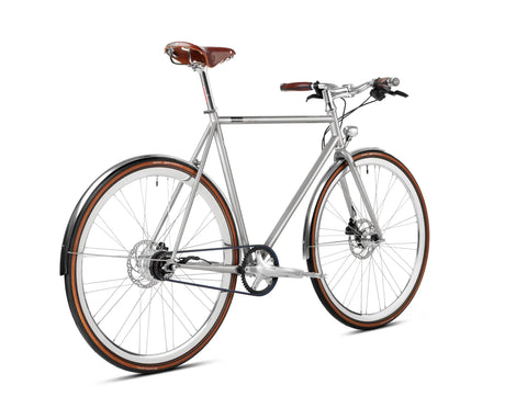 mikamaro Urban Deluxe Disc Sapphire Grey - Simple Bike Store