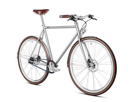 mikamaro Urban Deluxe Disc Sapphire Grey - Simple Bike Store