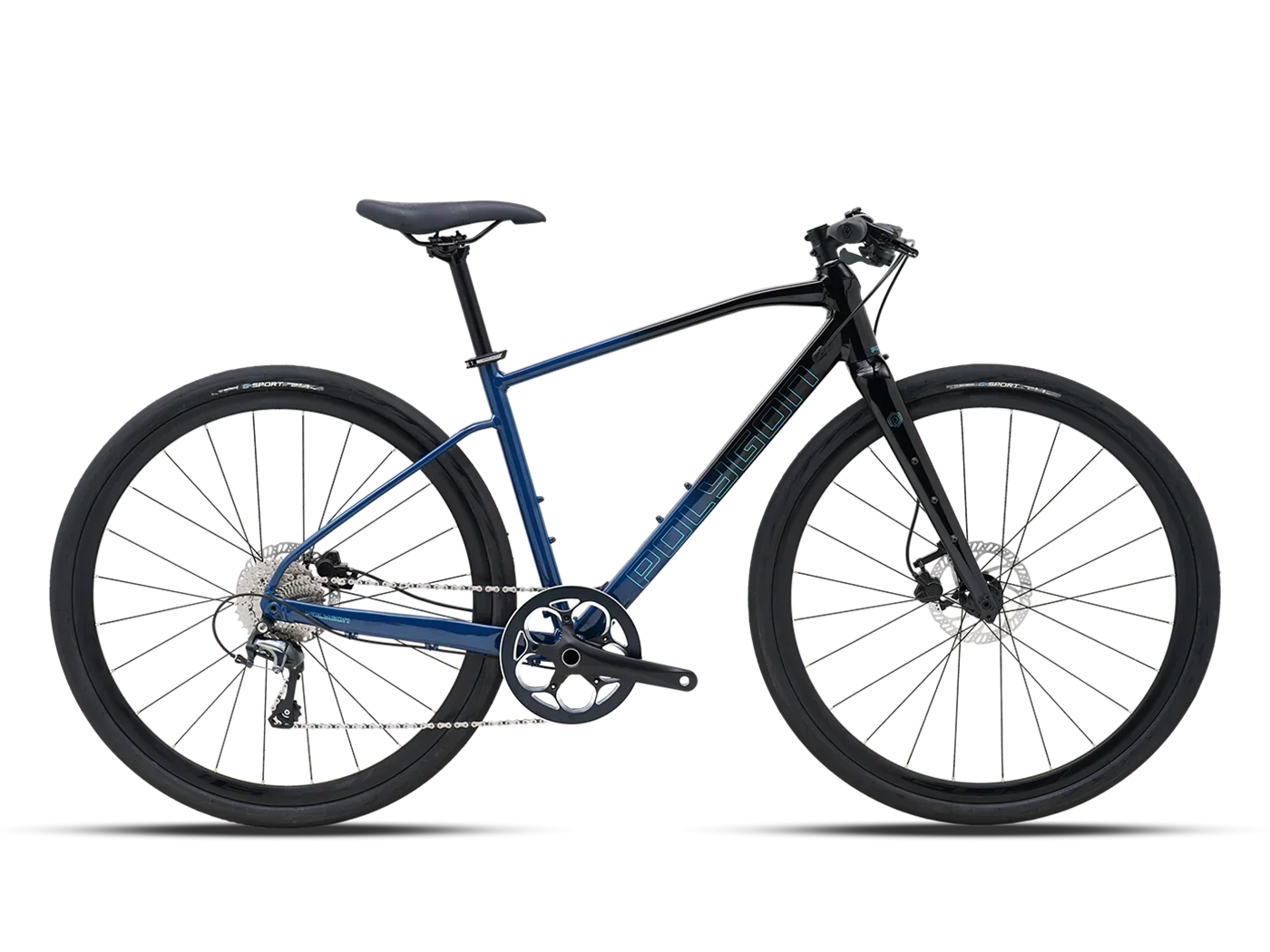 polygon hybrid bike
