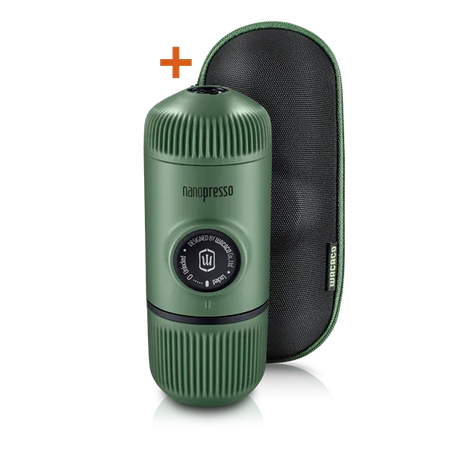 WACACO Nanopresso Ground Coffee Maker + Case - Simple Bike Store