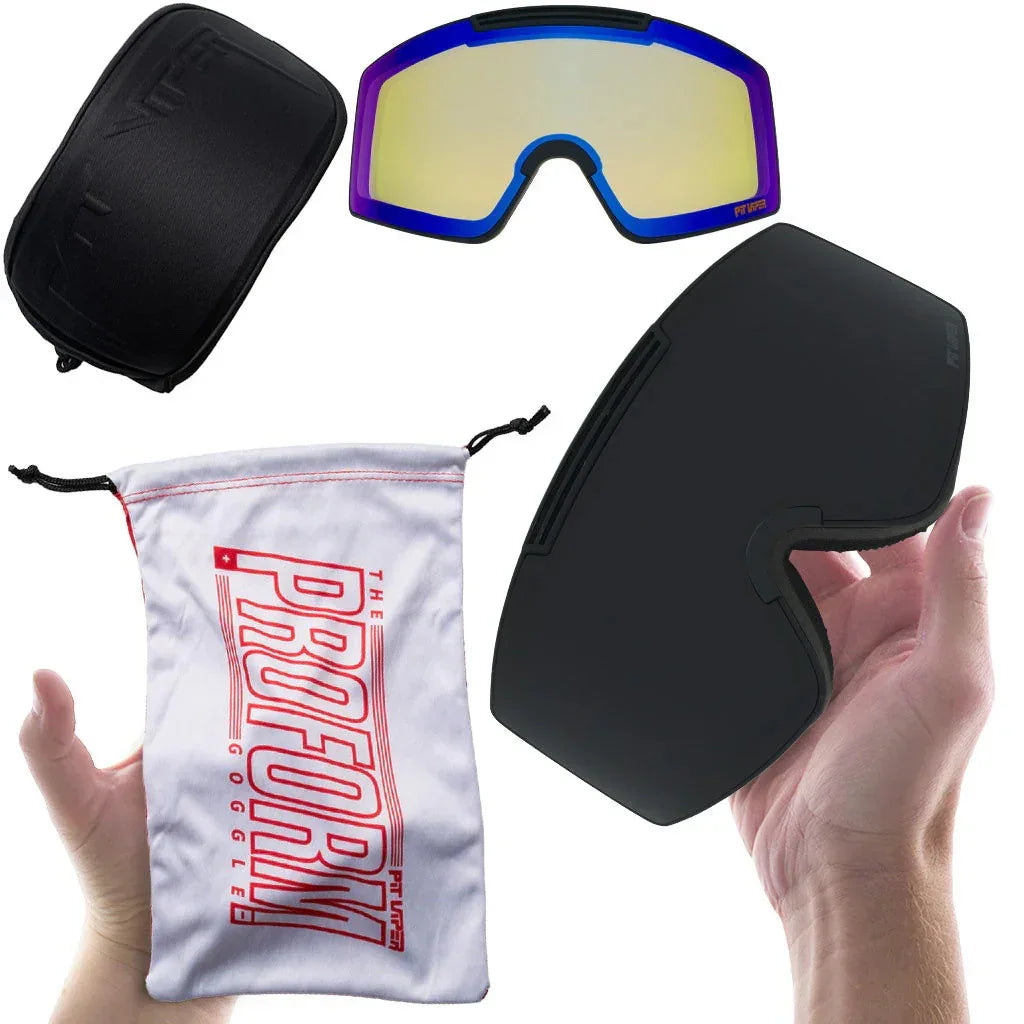 Pit Viper The Proform Goggle Blacking Out - Simple Bike Store