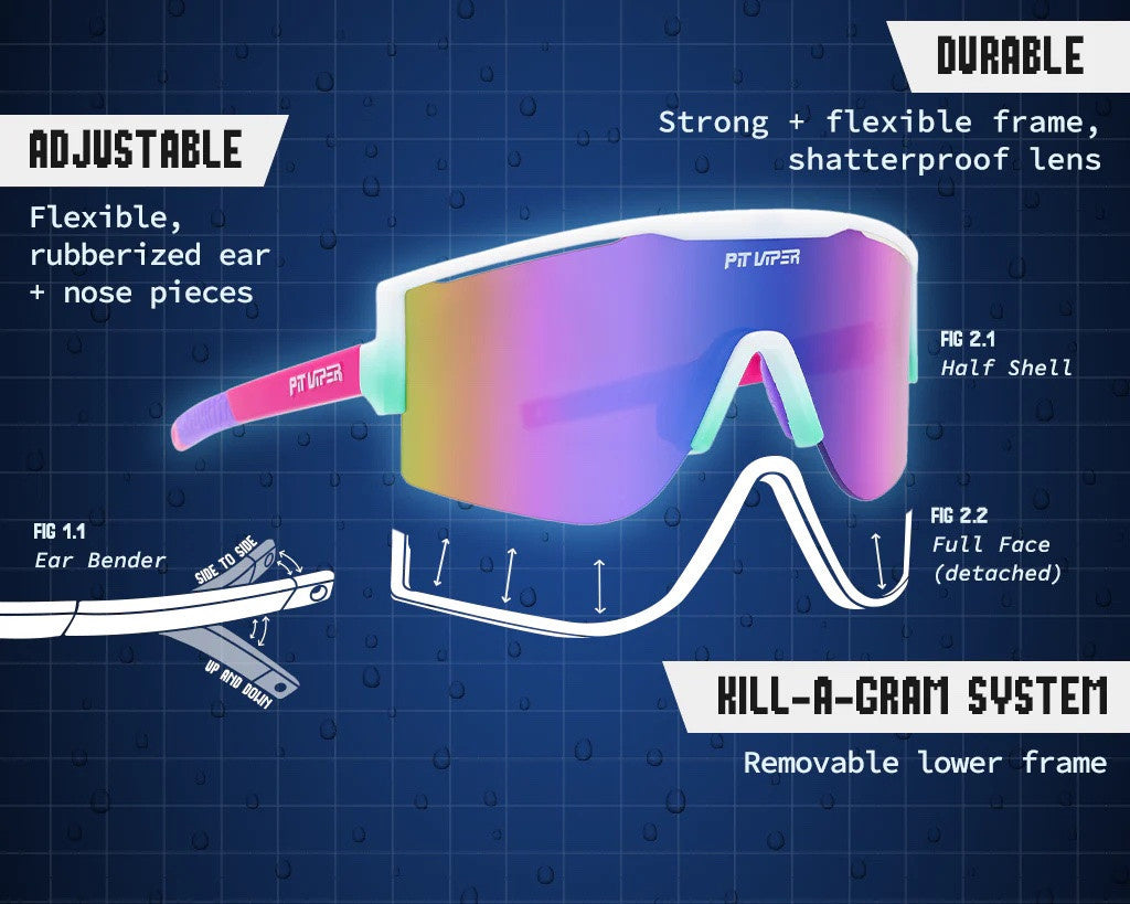 Pit Viper The Try-Hard Bonaire Breeze - Simple Bike Store