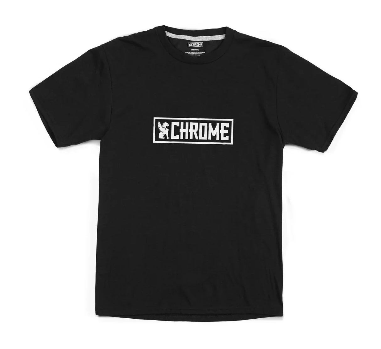 Chrome Industries Horizontal Border Logo Teeshirt - Simple Bike Store