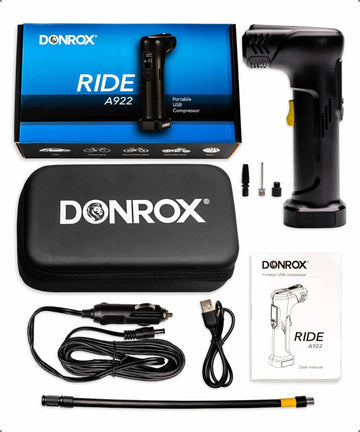Donrox Ride A922 Electric Bike Pump - Simple Bike Store
