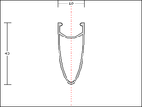 Velocity B43 Rim - 700c (LAST CHANCE!)