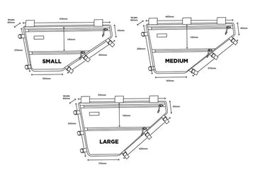 Restrap Full Frame Bag - Simple Bike Store
