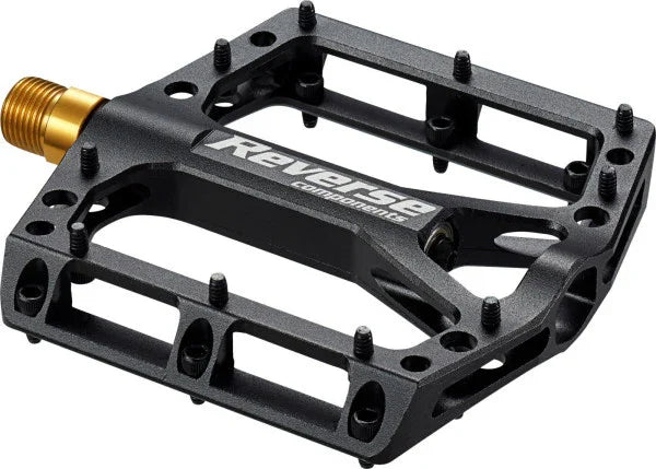 bike pedal reverse thread Reverse Pedal Black ONE Ti – Simple Bike Store