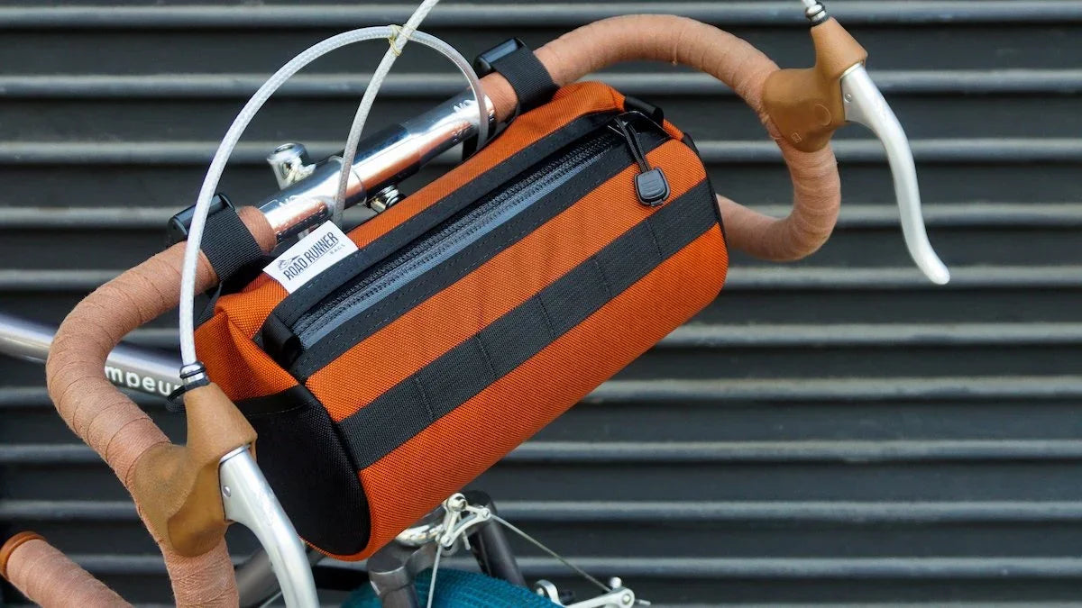 roadrunner fahrradtasche Rust Cordura Road Runner Bags California Burrito Bag