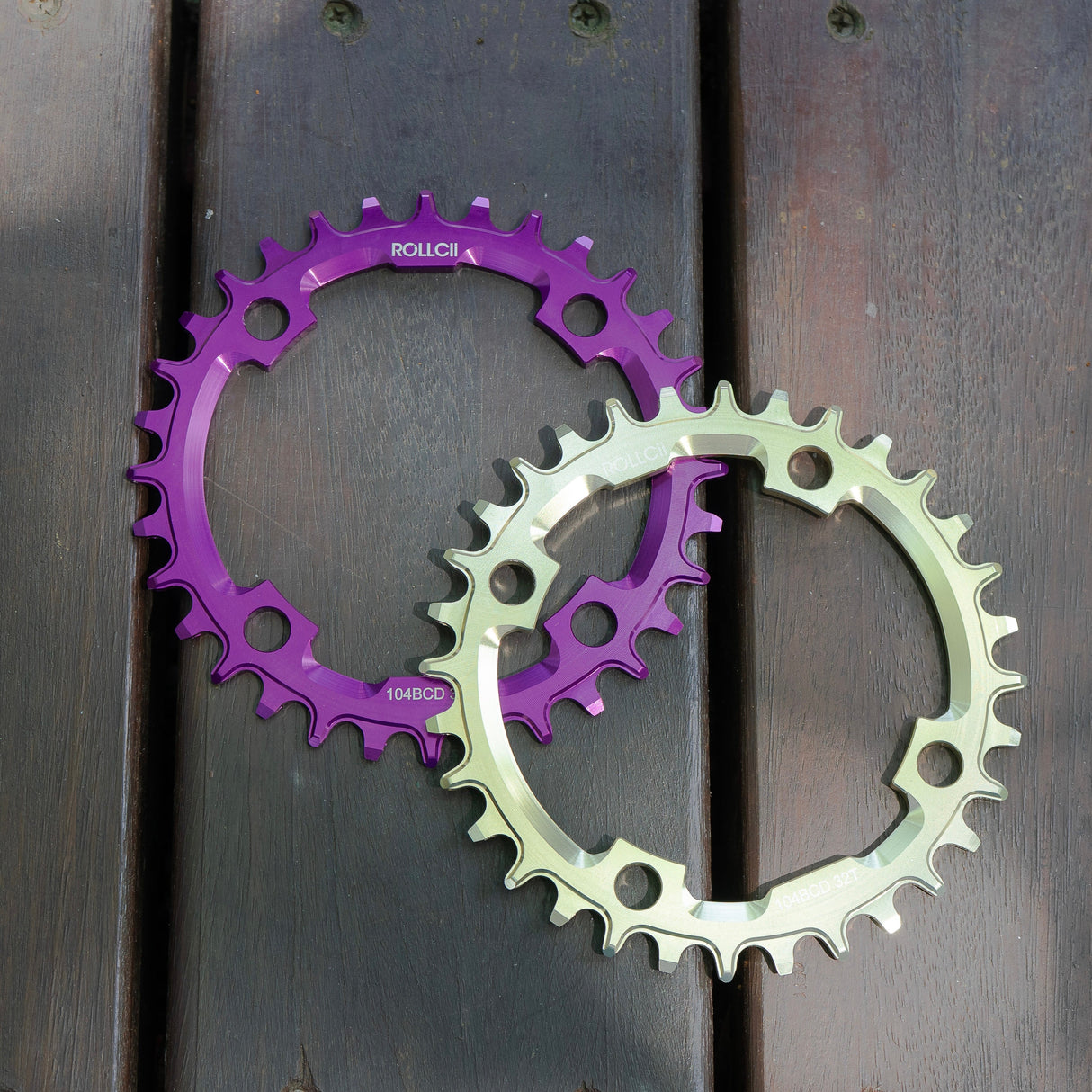 Veloci ROLLCii 1X Chainring BCD104